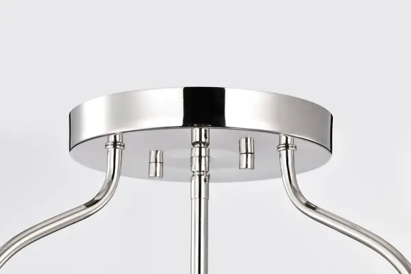 Amado 3-Light Semi-Flush Mount in Polished Nickel - Image 7