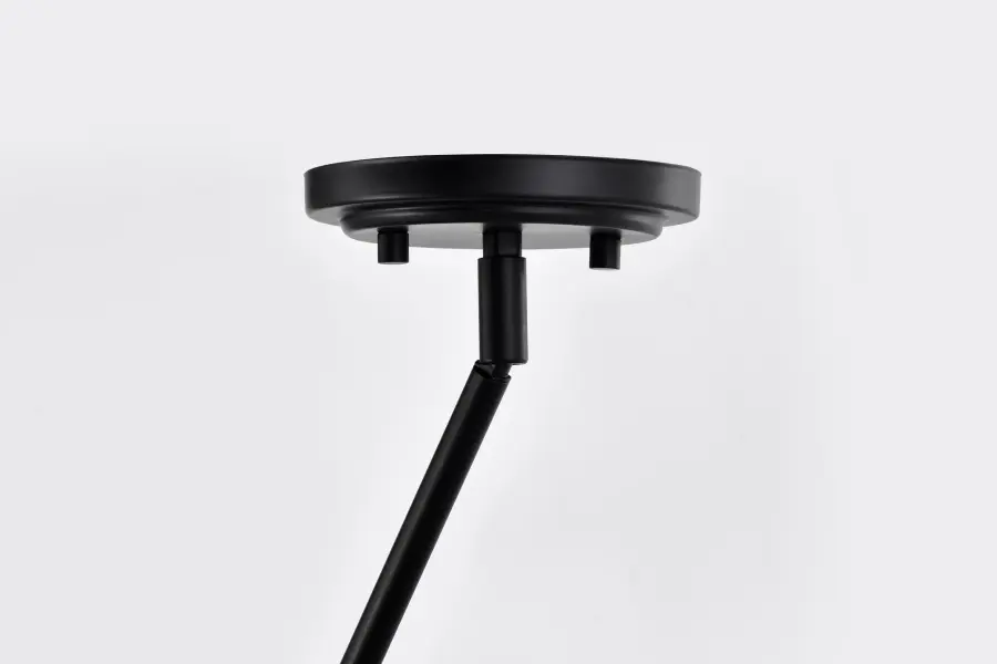 Altos 5-Light Large Pendant in Gray and Matte Black - Image 7