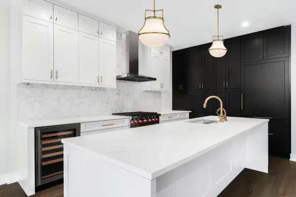 Valdora 1-Light Pendant in Natural Brass with White Opal Glass - Image 15