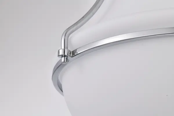 Valdora 1-Light Flush Mount in Polished Nickel - Image 10