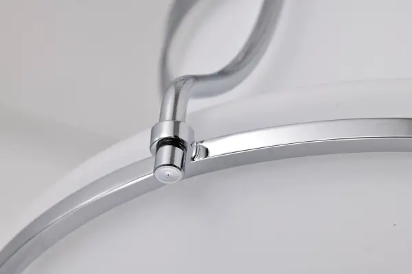 Valdora 1-Light Pendant in Polished Nickel with White Opal Glass - Image 14