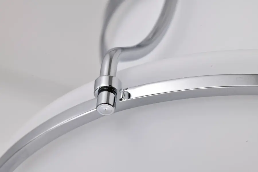 Valdora 1-Light Pendant in Polished Nickel with White Opal Glass - Image 14