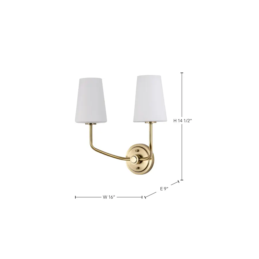 Elegant Traditional Sconce with Timeless Brass Finish - Image 15