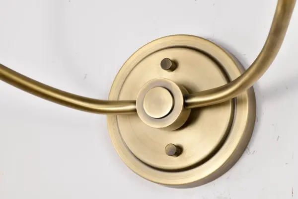 Elegant Traditional Sconce with Timeless Brass Finish - Image 7