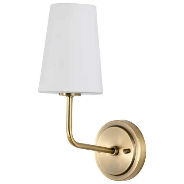 Elegant Traditional Sconce with Soft, Diffused Lighting - Image 1