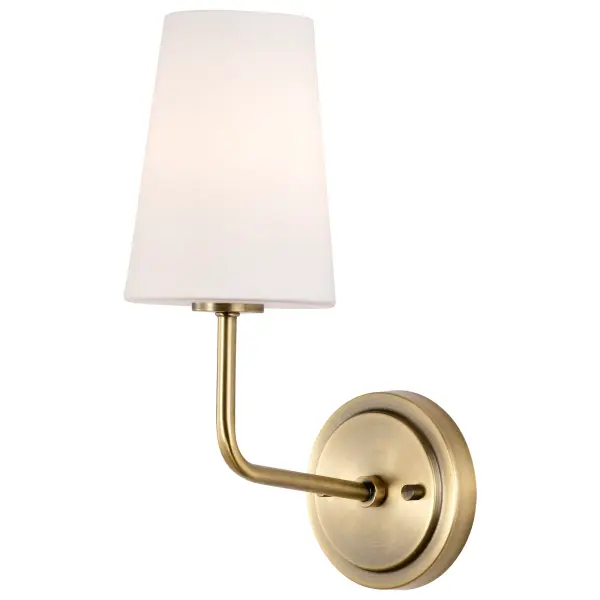 Elegant Traditional Sconce with Soft, Diffused Lighting - Image 2