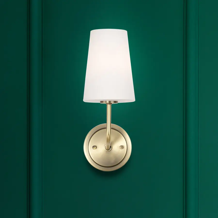 Elegant Traditional Sconce with Soft, Diffused Lighting - Image 14