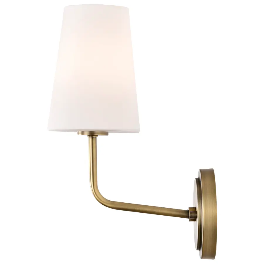 Elegant Traditional Sconce with Soft, Diffused Lighting - Image 4