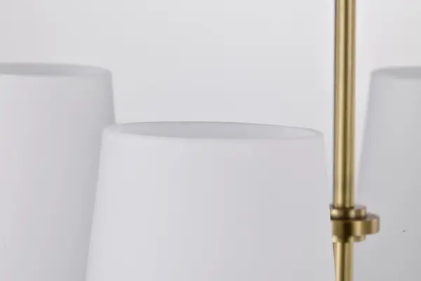 Elegant Traditional Chandelier with Timeless Vintage Brass Finish - Image 13