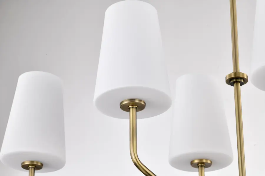 Elegant Traditional Island Pendant with Timeless Brass Finish - Image 13