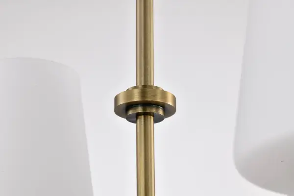 Elegant Traditional Island Pendant with Timeless Brass Finish - Image 9