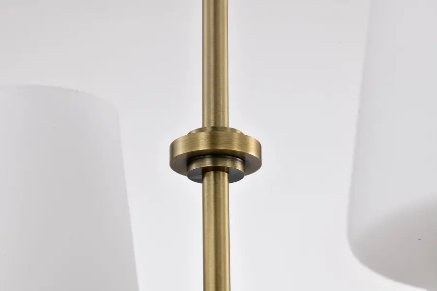 Elegant Traditional Island Pendant with Timeless Brass Finish - Image 9