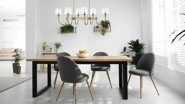 Brookside 6-Light Island Pendant in Vintage Brass - Image 18
