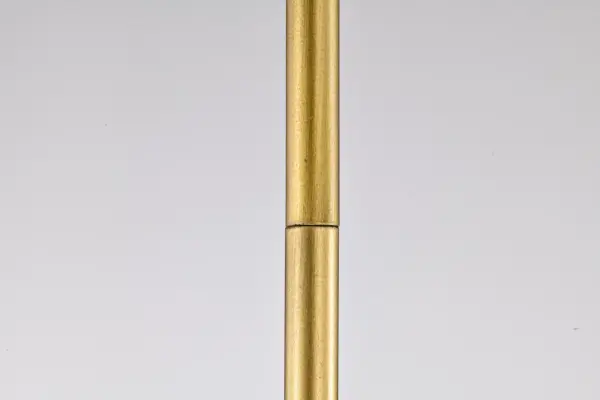 Admiral 1-Light Pendant in Matte Black and Natural Brass - Image 8