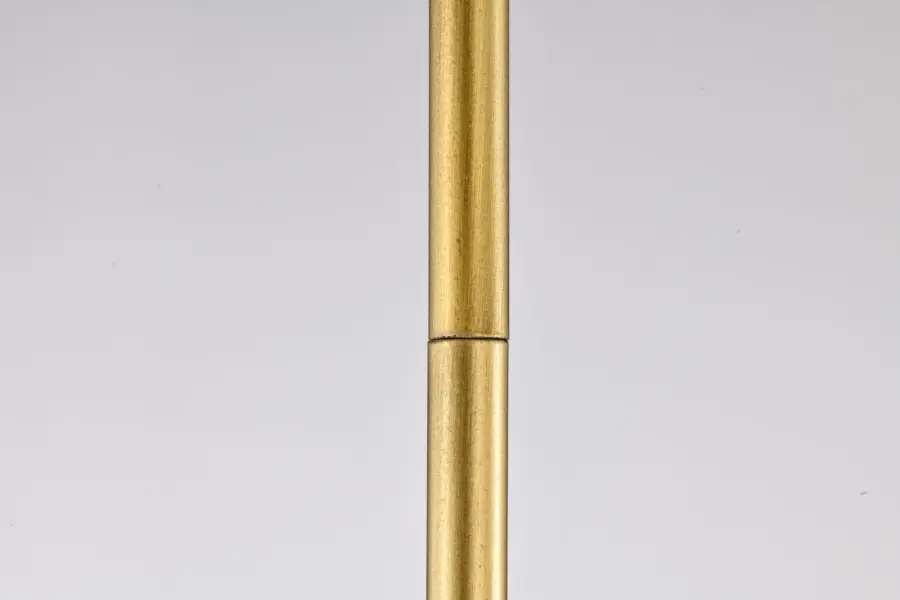 Admiral 1-Light Pendant in Matte Black and Natural Brass - Image 8