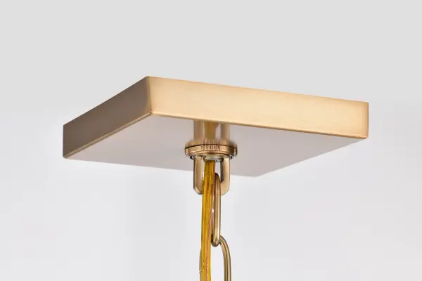 Emma 4 Light Small Pendant in Burnished Brass - Image 14