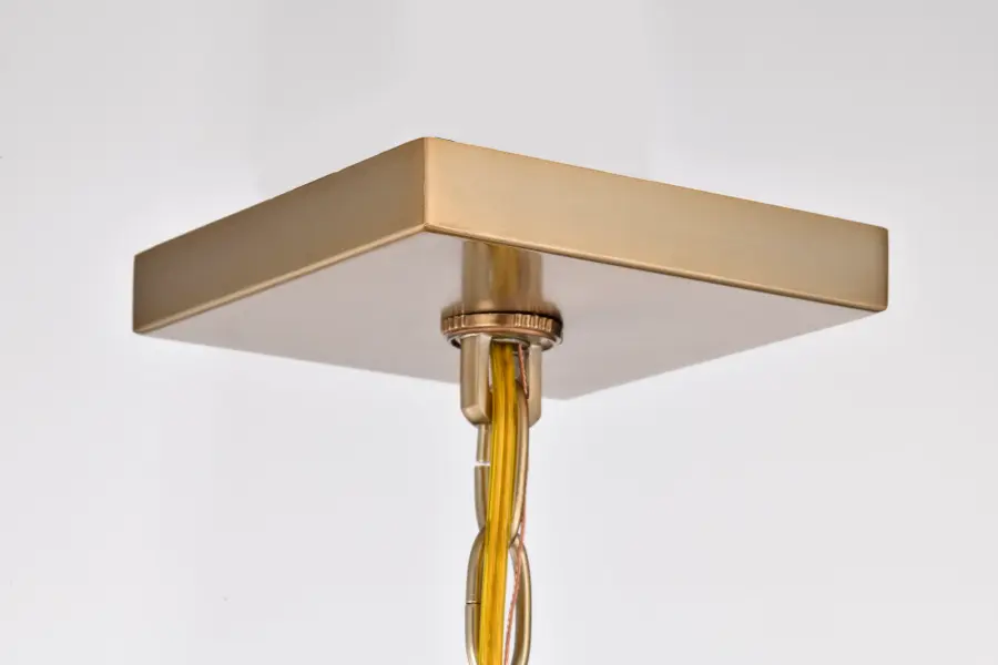 Emma 4 Light Large Pendant in Burnished Brass - Image 14