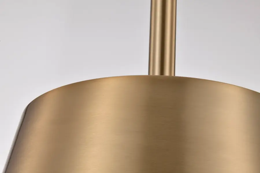 Alexis Large Pendant Light in Burnished Brass and Gold - Image 11