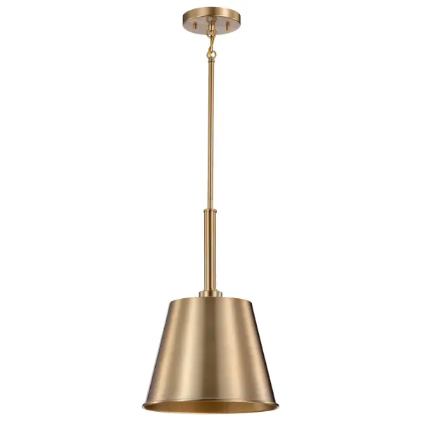 Alexis Small Pendant Light in Burnished Brass - Image 1