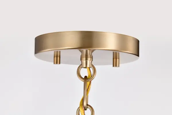 Alexis Small Pendant Light in Burnished Brass - Image 11