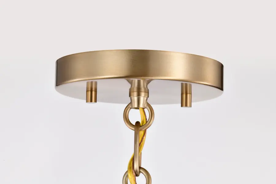 Alexis Small Pendant Light in Burnished Brass - Image 11