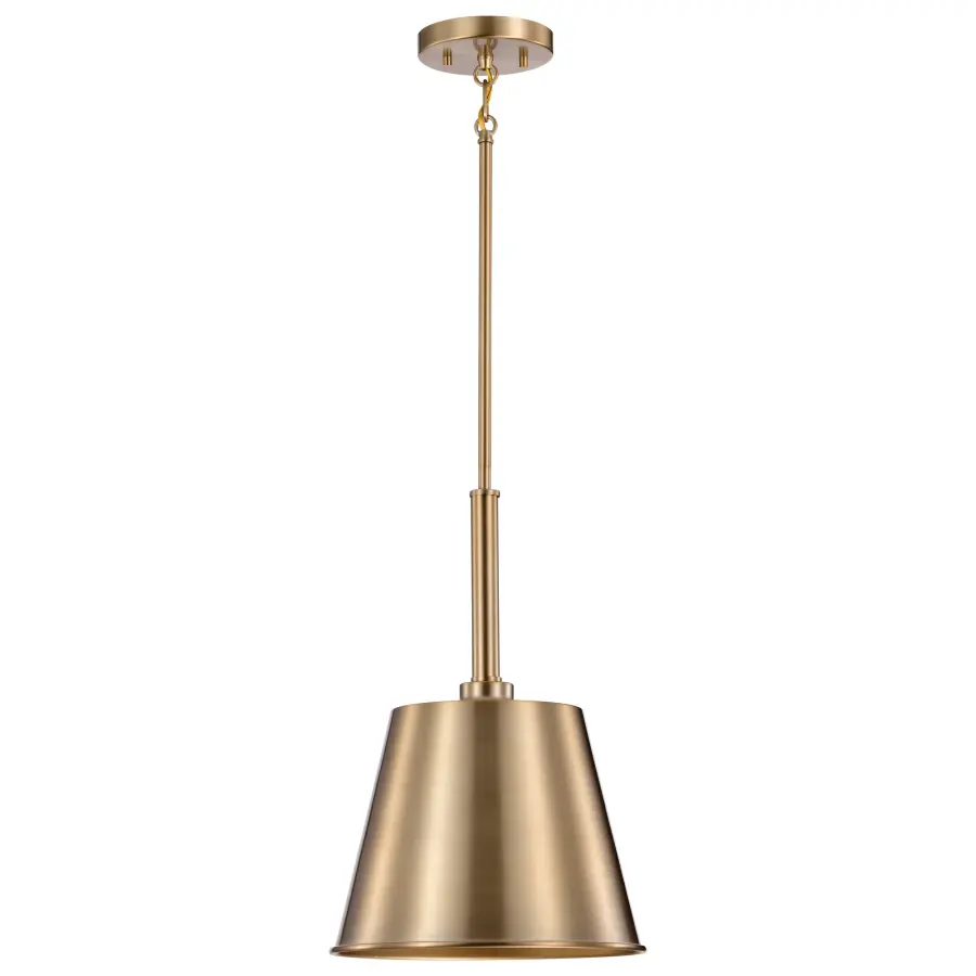 Alexis Small Pendant Light in Burnished Brass - Image 3