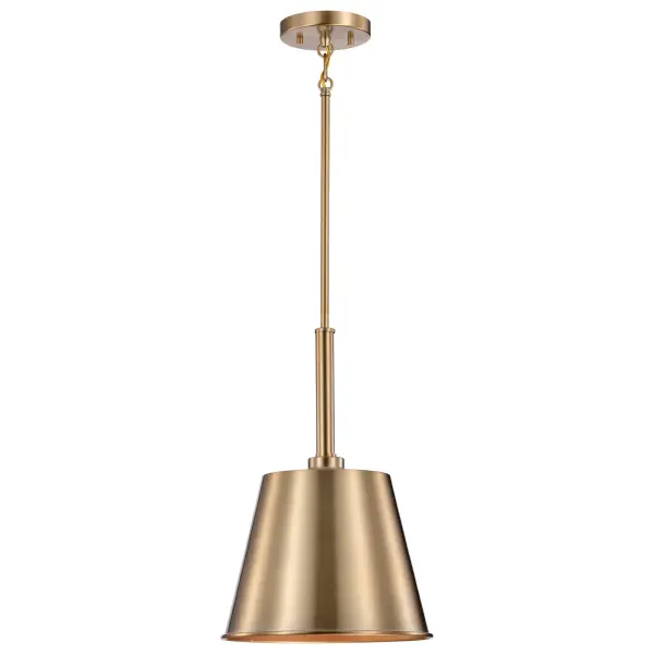 Alexis Small Pendant Light in Burnished Brass - Image 4