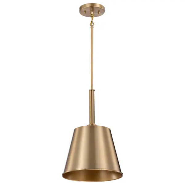 Alexis Small Pendant Light in Burnished Brass - Image 5