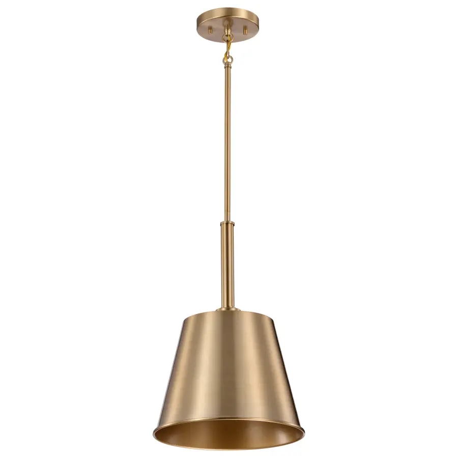 Alexis Small Pendant Light in Burnished Brass - Image 5
