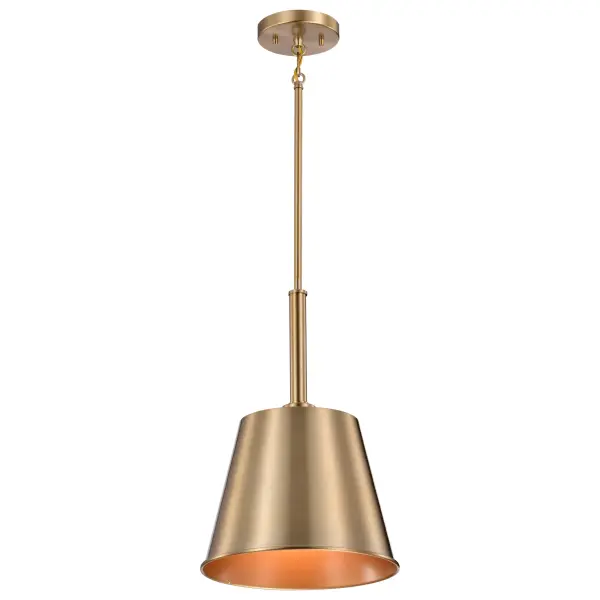 Alexis Small Pendant Light in Burnished Brass - Image 6