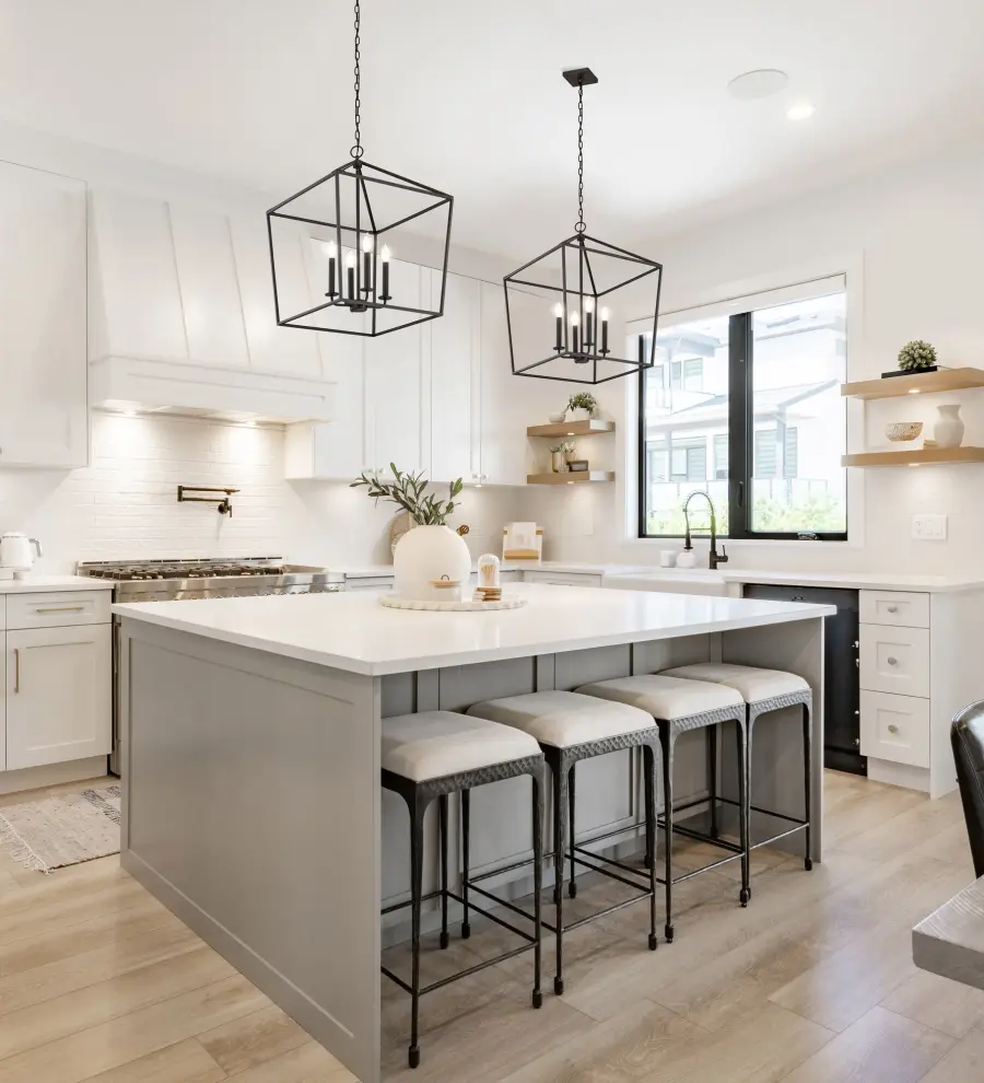 Emma 4-Light Small Pendant in Matte Black - Image 14