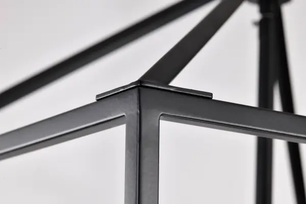 Emma 4 Light Large Pendant in Matte Black - Image 13