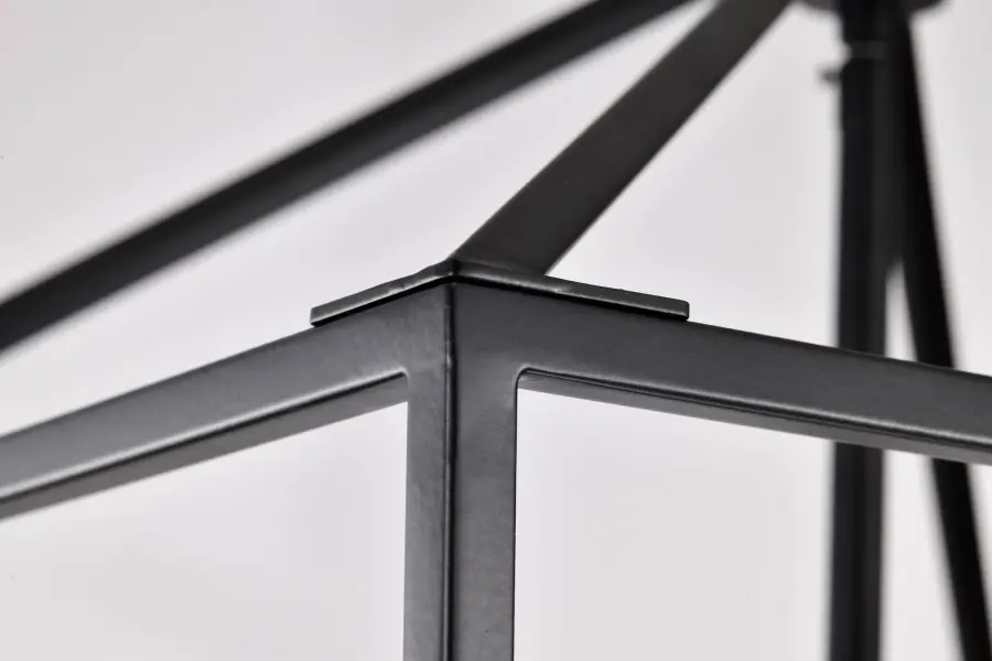 Emma 4 Light Large Pendant in Matte Black - Image 13