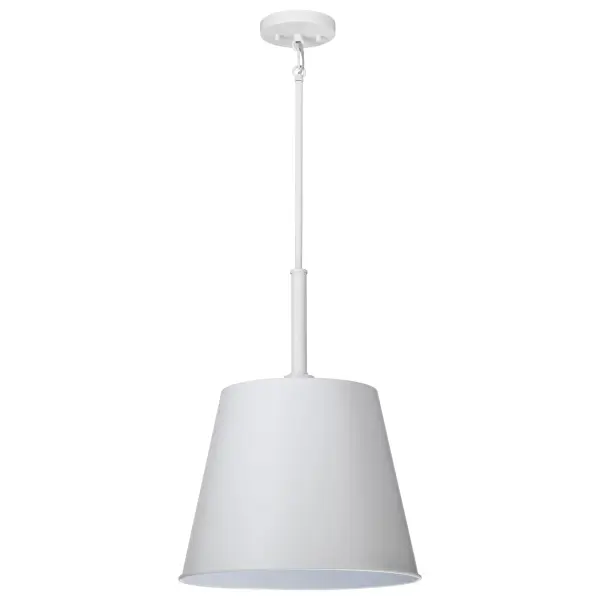 Alexis Large Pendant Light in Matte White - Image 1