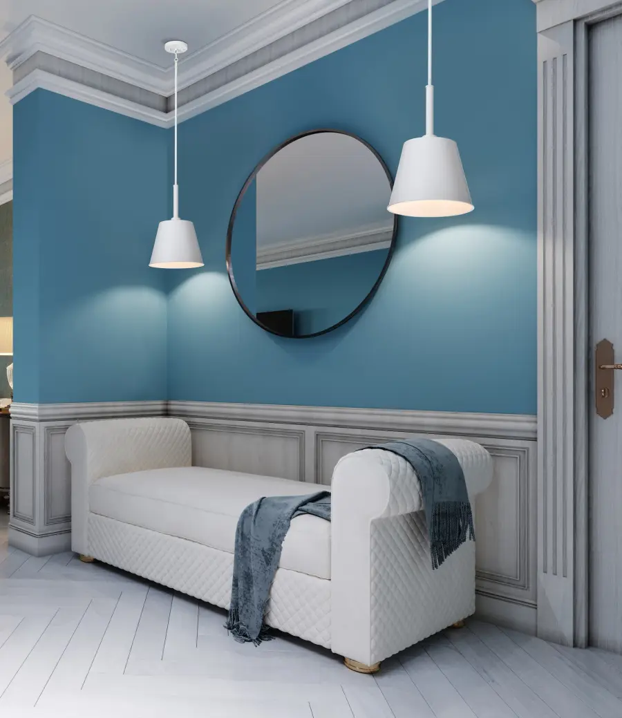 Alexis Large Pendant Light in Matte White - Image 13
