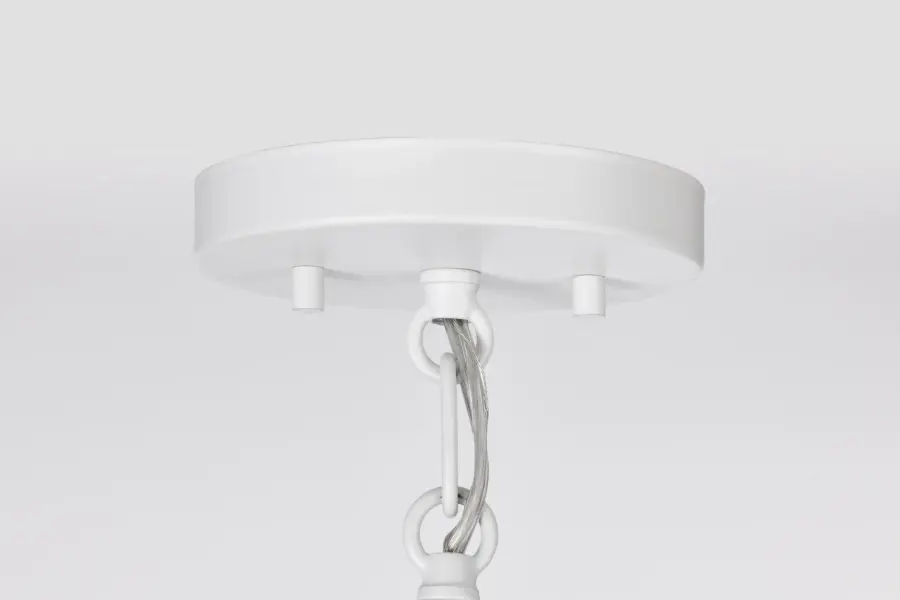 Alexis Large Pendant Light in Matte White - Image 7