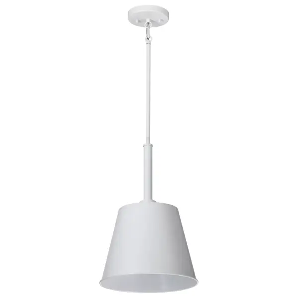 Alexis 1 Light Small Pendant in Matte White - Image 3