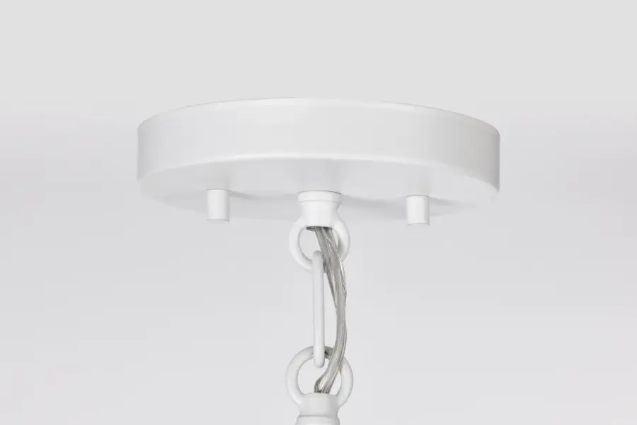 Alexis 1 Light Small Pendant in Matte White - Image 10