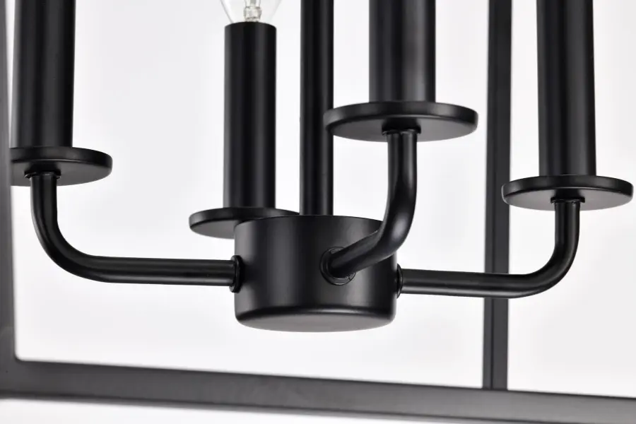 Emma 4-Light Small Pendant in Dark Bronze - Image 11