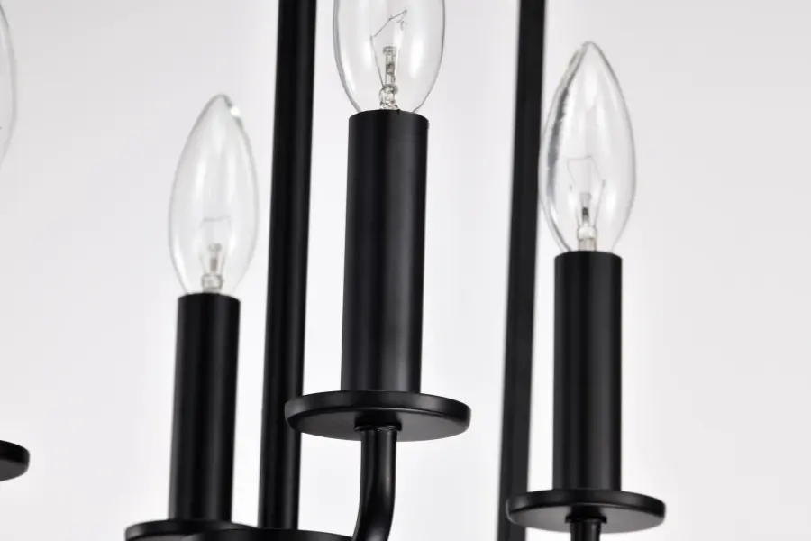 Emma 4-Light Small Pendant in Dark Bronze - Image 12