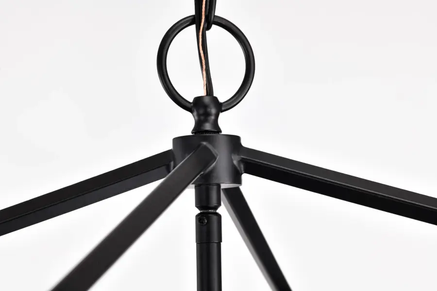 Emma 4-Light Small Pendant in Dark Bronze - Image 13