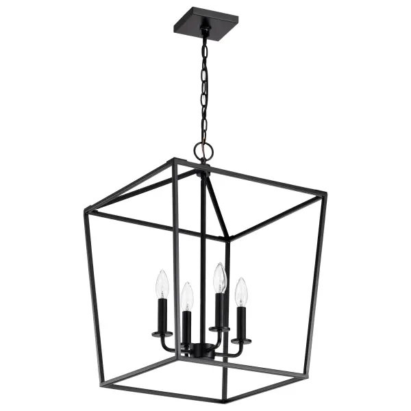 Emma 4-Light Small Pendant in Dark Bronze - Image 5