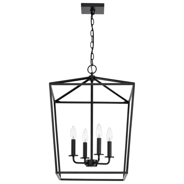 Emma 4-Light Small Pendant in Dark Bronze - Image 7