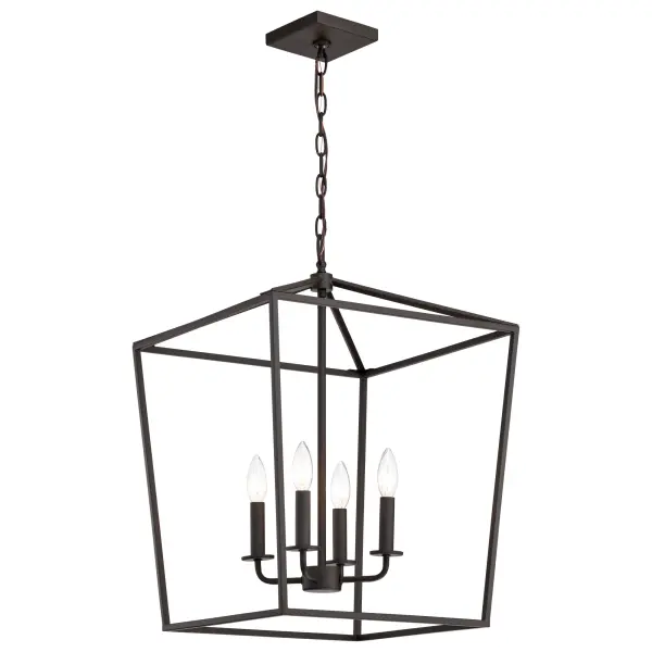 Emma 4-Light Large Pendant in Dark Bronze - Image 2
