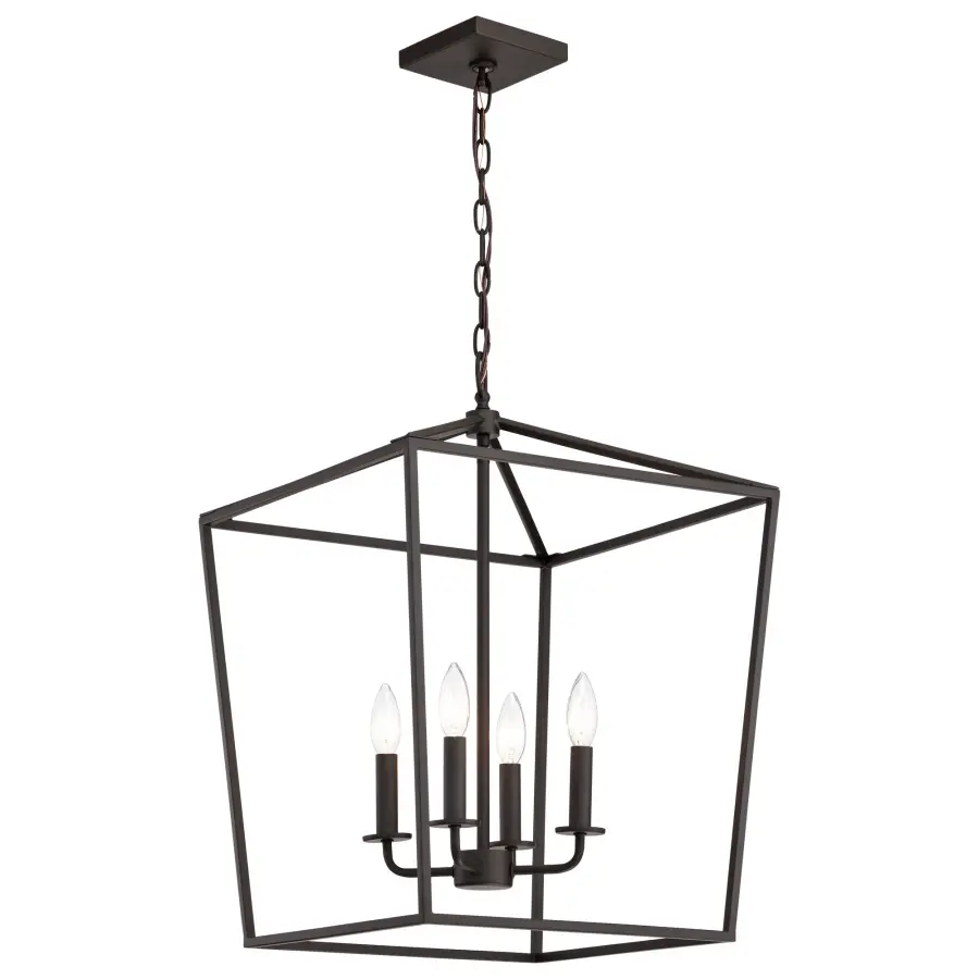 Emma 4-Light Large Pendant in Dark Bronze - Image 2