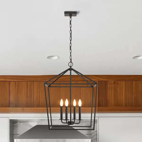 Emma 4-Light Large Pendant in Dark Bronze - Image 17