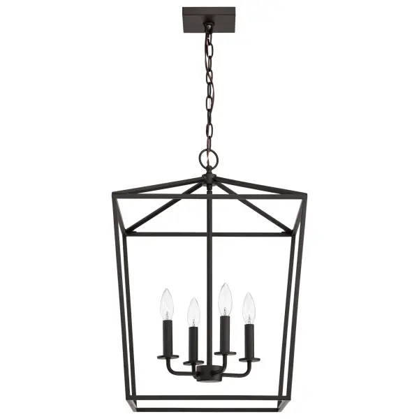 Emma 4-Light Large Pendant in Dark Bronze - Image 3
