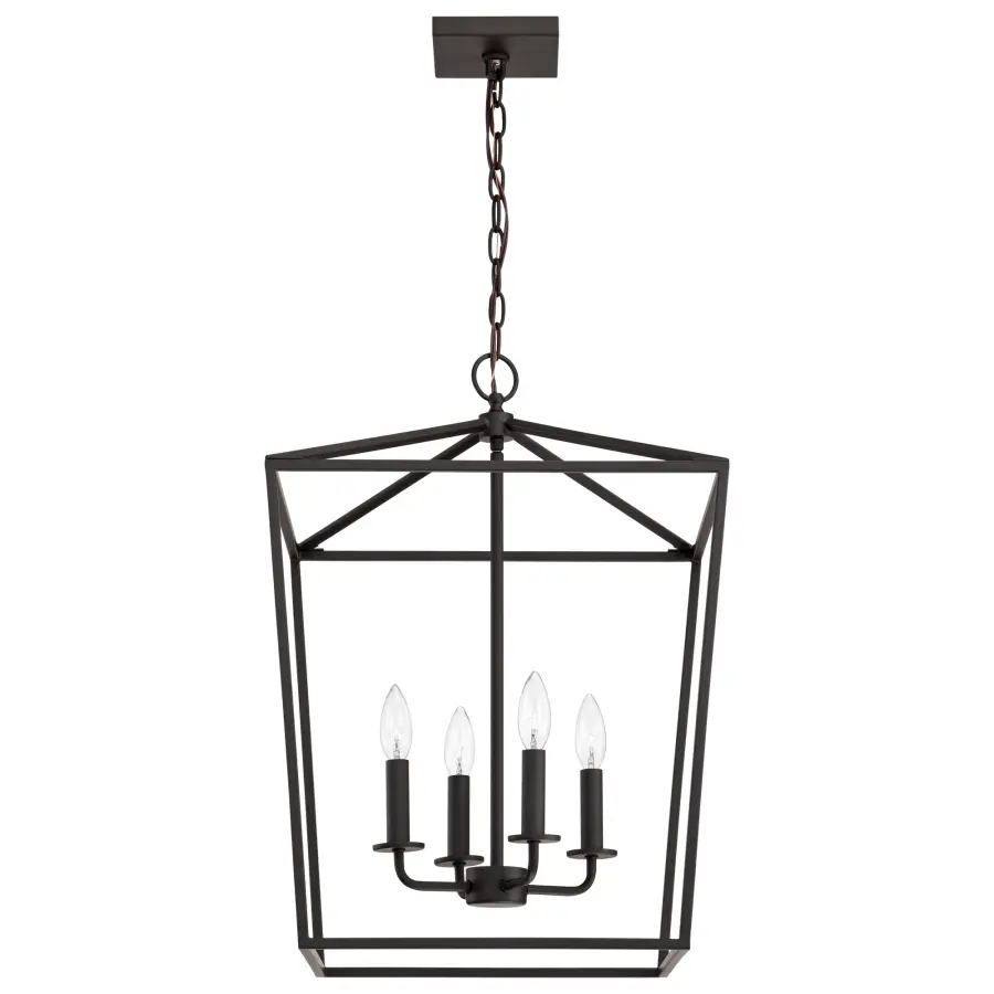 Emma 4-Light Large Pendant in Dark Bronze - Image 3