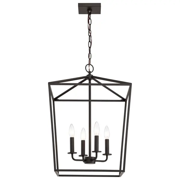 Emma 4-Light Large Pendant in Dark Bronze - Image 4