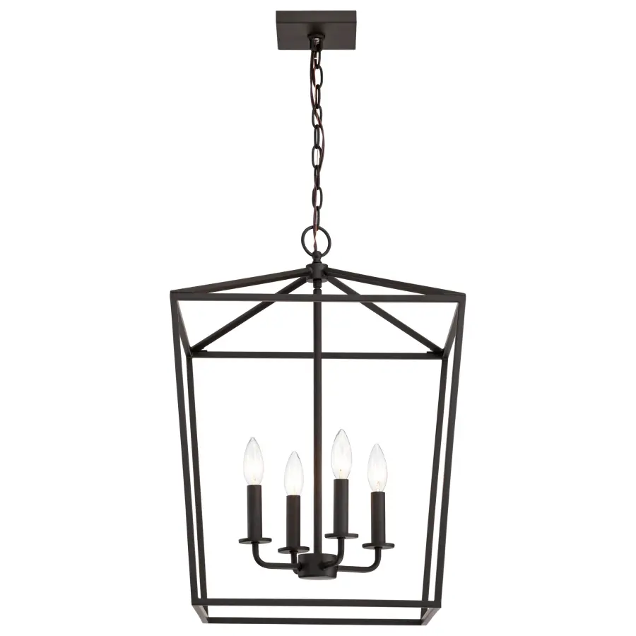Emma 4-Light Large Pendant in Dark Bronze - Image 4